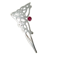 Celtic Sterling Silver Dangle earrings with matching brooch, ring and necklace