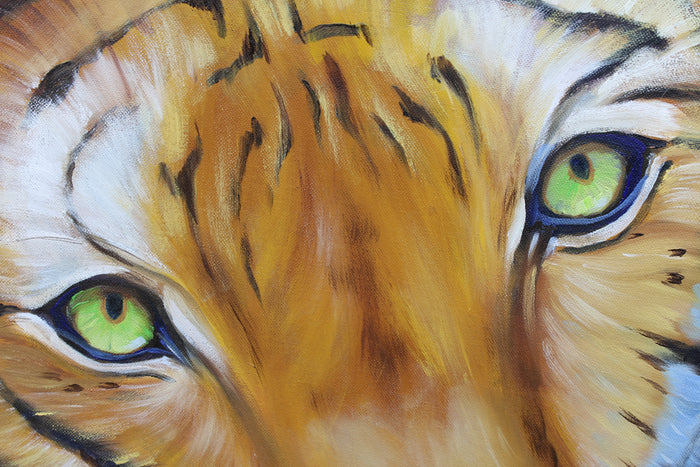 Bengal Tiger - Oil painting by Robert Spotten