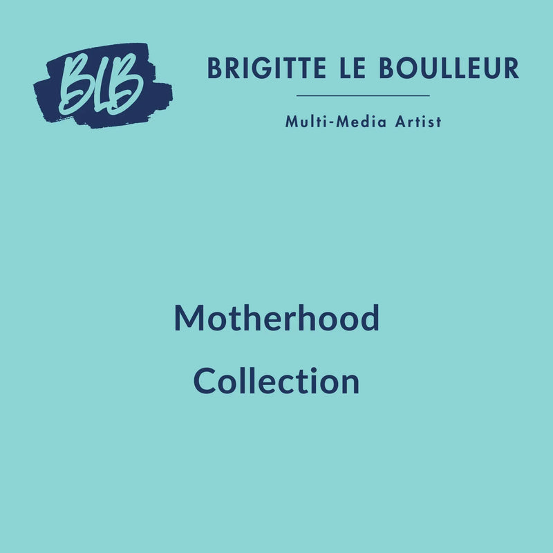Brigitte Le Boulleur - The Motherhood Collection: Textile art & Jewellery, paintings - The Puffin Gallery