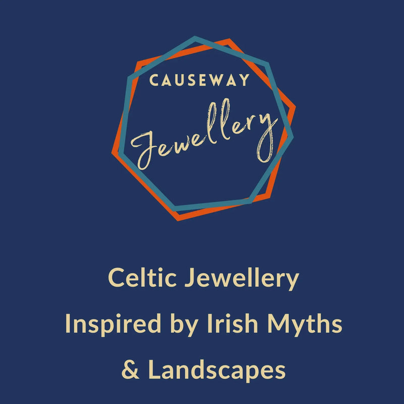 Causeway Jewellery - a Collection of Celtic Sterling Silver and Gold jewellery inspired by Irish myths, culture and landscapes - The Puffin Gallery
