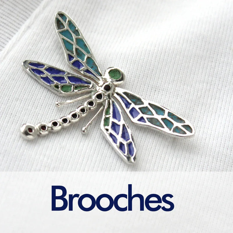 Handmade Silver Brooches - The Puffin Gallery