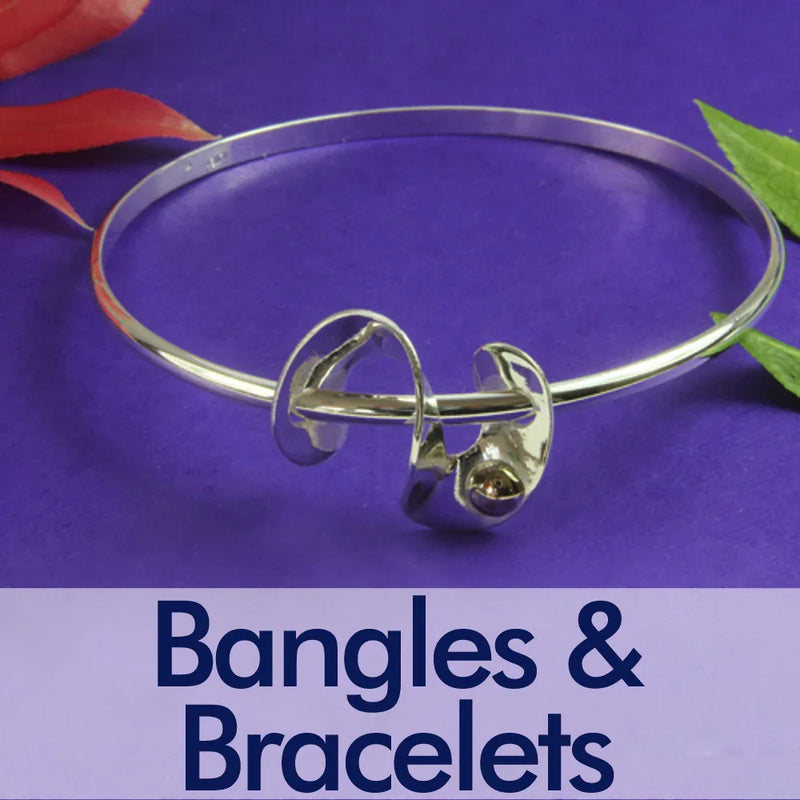 Sterling Silver Bangles and Bracelets - The Puffin Gallery