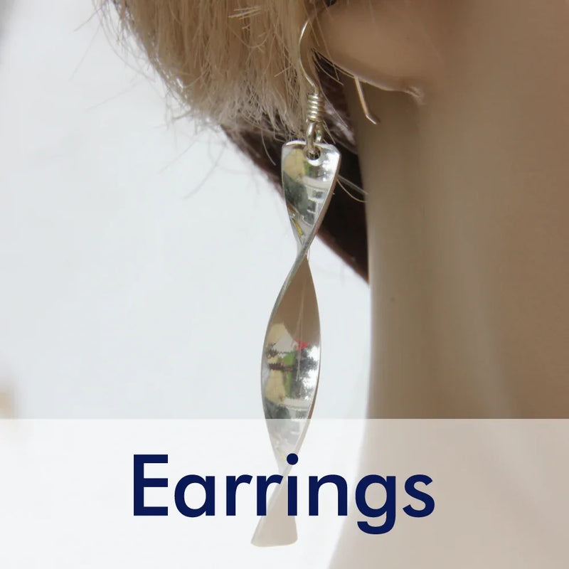 Sterling Silver Earrings - The Puffin Gallery