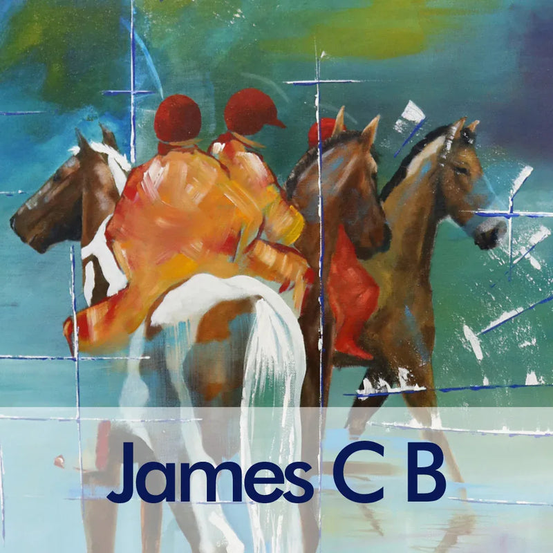 James C. B - Equine Art - The Puffin Gallery