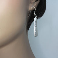 Ogham Stones inspired Sterling Silver earrings: EIRE