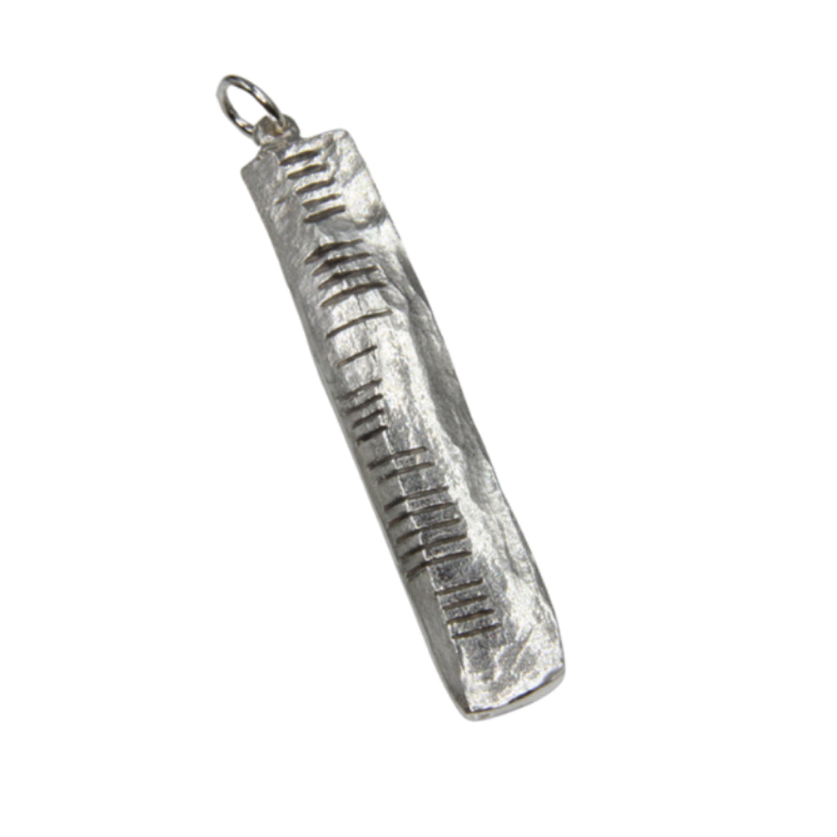 Ogham Stones inspired Sterling Silver pendant: PEACE