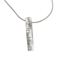 Ogham Stones inspired Sterling Silver pendant: PEACE