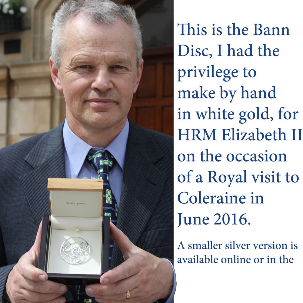 The Bann Disc - Historical Celtic Design Brooch