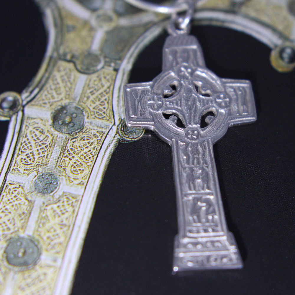 Sterling Silver Monasterboice Inspired Celtic Cross