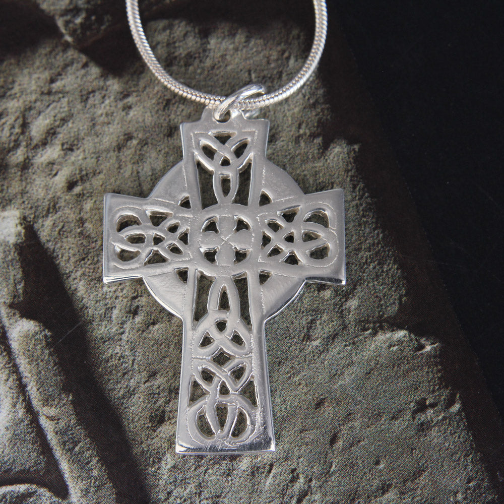 Sterling Silver Medium Celtic Cross