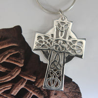 Sterling Silver Medium Celtic Cross