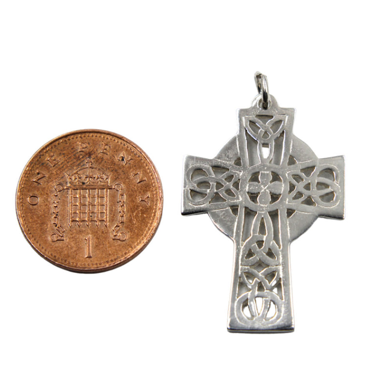 Sterling Silver Medium Celtic Cross