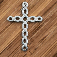 Sterling Silver Celtic Knot Cross