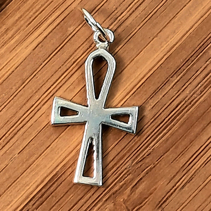 Sterling Silver Rounded Top Cross - Ideal for Communion