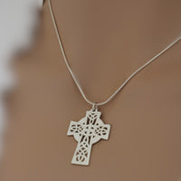 Sterling Silver Medium Celtic Cross