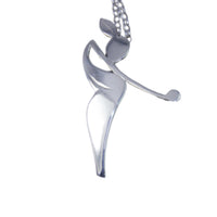 Ladies' Golf Game Sterling Silver Pendant by Robert Spotten