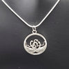 Recycled Sterling Silver Pendant - Children of Lir