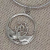 Recycled Sterling Silver Pendant - Children of Lir