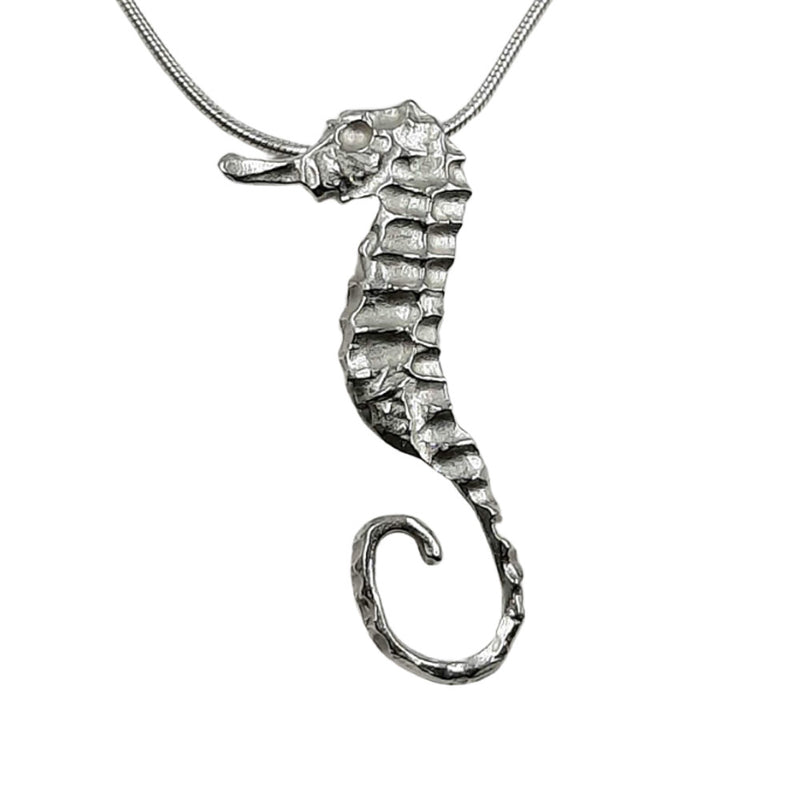 Seahorse Sterling Silver Pendant by Robert Spotten