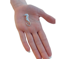 Seahorse Sterling Silver Pendant by Robert Spotten