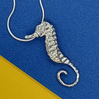 Seahorse Sterling Silver Pendant by Robert Spotten