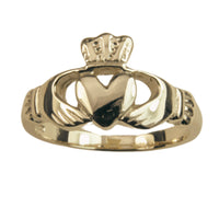 His and Hers Recycled Sterling Silver Traditional Claddagh Ring