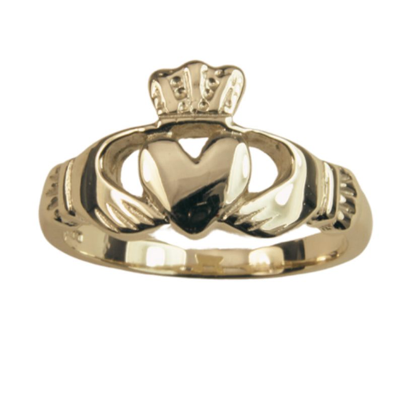 His and Hers Recycled Sterling Silver Traditional Claddagh Ring