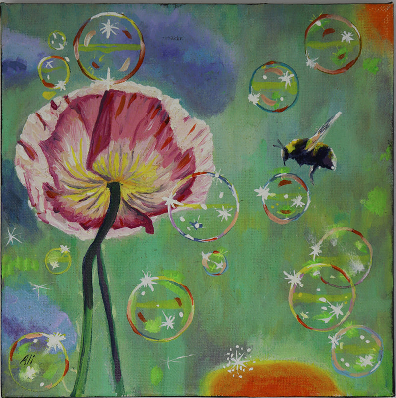 Alison - Bubbles, Flowers and Bees