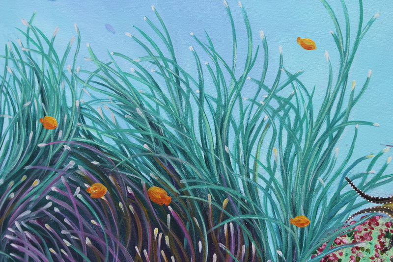 The Great Barrier Reef - Oil painting by Robert Spotten