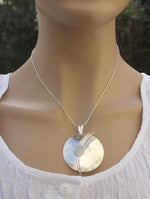 Sterling Silver and Gold Designer Necklace by Robert Spotten