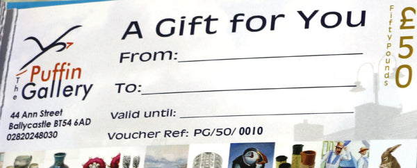 The Puffin Gallery Gift Voucher